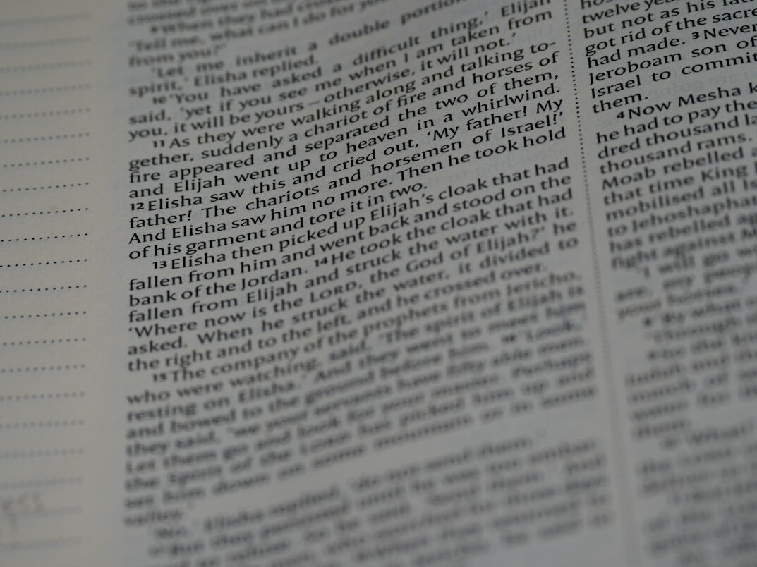 Printed newspaper pages close up