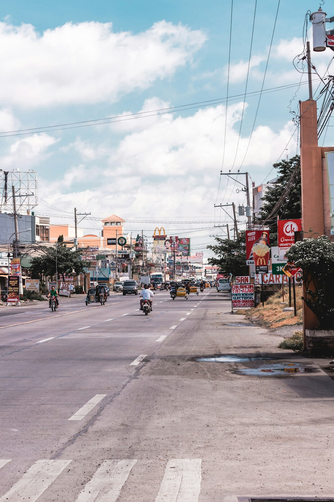 unfinished public road